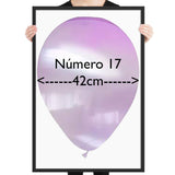 Burbuja No. 17 Lila