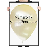 Burbuja No. 17 Amarillo
