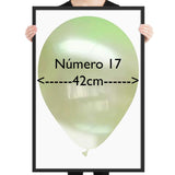 Burbuja No. 17 Verde Lima