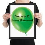 PERSONALIZA CRISTAL No. 12 Verde esmeralda
