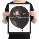 PERSONALIZA CRISTAL No. 12 Negro