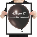 PERSONALIZA CRISTAL No. 17 Negro