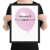 Globo Rosa Bb Pastel Mate