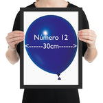 PERSONALIZA CRISTAL No. 12 Azul rey
