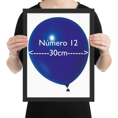 PERSONALIZA CRISTAL No. 12 Azul rey