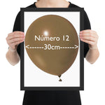 PERSONALIZA CRISTAL No. 12 Café cocoa