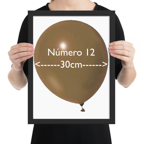 PERSONALIZA CRISTAL No. 12 Café cocoa