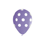 Polka Dots No. 12 Lila Blanco