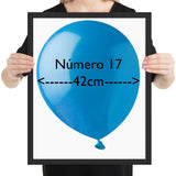 PERSONALIZA Standard No. 17 Azul std.