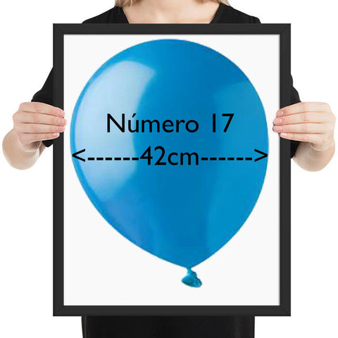 PERSONALIZA Standard No. 17 Azul std.